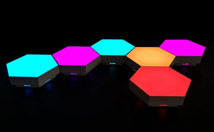 Hexagonal Lights - 6 Piece Set